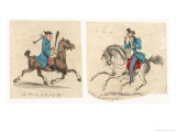 Buy Two Men Riding: The Old Way of Showing Off at AllPosters.com