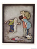 The Two Girls and the Dwarf