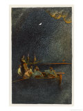Buy Morgan Takes a Spanish Treasure Ship Then Watches It Burn at AllPosters.com