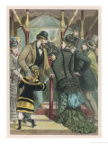 Buy Admiring the Jewels in a Museum Showcase at AllPosters.com