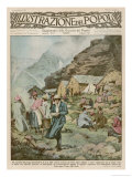Buy Summer Camp for Women Members of the Italian Alpine Club High in the Mountains at AllPosters.com
