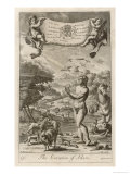 Buy God Creates Eden Fills It with Livestock and Wildfowl and Then Adds a Male Humanoid at AllPosters.com