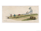 Buy Three Men Work on a Ship's Mast at AllPosters.com