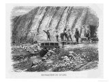 Buy Peruvians on the Chincha Islands Work to Extract Guano Deposits at AllPosters.com