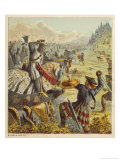 Buy The English Forces of King Edward I Battle Against the Scots Under William Wallace at AllPosters.com
