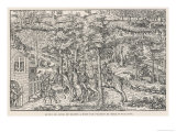 Buy Near His Home at Les Valins near Orleans, The Catholic Leader Le Duc de Guise is Fatally Wounded at AllPosters.com