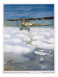 Buy German Biplane in Action with French Aircraft at AllPosters.com