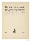 Buy Title Page to the 7th Edition of the Diary of a Nobody at AllPosters.com