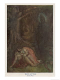 Satyavan Dies as Foretold in His Wife Savitri's Arms