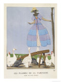 Buy Blue and Lilac Dress by Paul Poiret at AllPosters.com