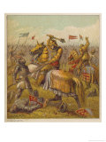Buy Battle Between the Houses of York and Lancaster During the War of the Roses at AllPosters.com