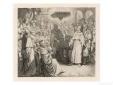 Martin Luther Defends His Views at the Diet of Worms Before the (Catholic) Emperor Karl V