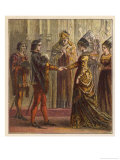 Buy The Marriage of Henry V of England and Catherine de Valois the Daughter of Charles VI of France at AllPosters.com