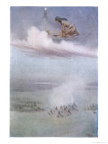 Buy Feather-Woman Gazes Down from Sky Country at AllPosters.com