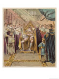 Buy The Prince Regent George IV is Crowned King at Westminster Abbey at AllPosters.com