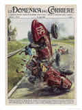 Alfredo Tinazzo and Antonio Crivellari Collide at 160 Km/H