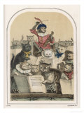 Buy The Concert des Chats, a Feature of the Foire de Saint- Germain at AllPosters.com