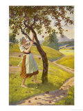 Buy The Stepdaughter Gathers the Apples at AllPosters.com