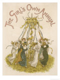 Young Ladies Dancing Around the Maypole