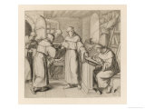 Martin Luther is Sent by Staupitz to the Augustinian Monastery at Meissen in Thuringen