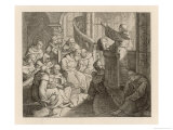 Martin Luther Delivers a Practice Sermon to His Brethren