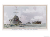 Buy Flotilla Leader Sloop and Transport Vessel of the Royal Navy at AllPosters.com