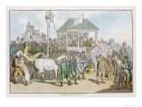 Weighing the Jockeys and Rubbing Down the Horses Before a Race