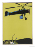 Buy The Cierva Autogyro Depicted in Flight at AllPosters.com