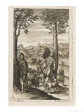 Buy Damon and Alphesiboeus Despairing Swains Mourn Their Lost Love at AllPosters.com