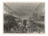 Buy The Nave of the Great Exhibition Looking West at AllPosters.com