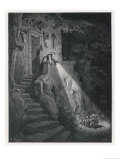 Buy Hop O' My Thumb and His Brothers Arrive at the Dwelling of the Ogre in the Forest at AllPosters.com