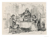 Buy Simon Tappertit (Left) Joins Gabriel and Dolly Varden at the Breakfast Table at AllPosters.com