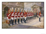 Parade of the First Life Guards in Whitehall