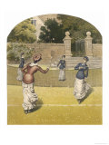 Buy Game of Women's Doubles in a Country Garden at AllPosters.com