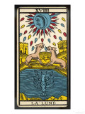 Buy Tarot: 18 La Lune, The Moon at AllPosters.com