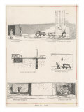 Various Workings of a Coal Mine in Northumberland England