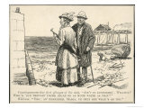 Buy An Elderly Couple from the Country Make a Dim-Witted Observation Regarding the Amount of Water at AllPosters.com