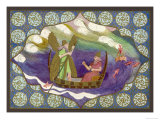 Gilgamesh Crosses the Fierce Water of Death Helped by Ur-Shanabi (Or Arad-Ea) the Ferryman