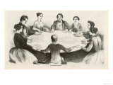 Spiritualism Comes to Germany, a Table-Lifting Seance at Leipzig in the Early Days