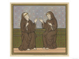 Saint Gall (On Left) He Marvels as Postumien Tells Him About His Adventures as a Missionary