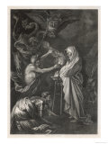 The Witch of Endor Conjures up the Spirit of Samuel at the Request of Saul