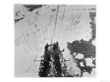 French Cruise Ship Navigates the Treacherous Icefields Which Proved to be So Fatal to the Titanic