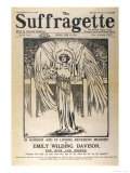 Front Cover of "The Suffragette" Dedicated to Emily Davison