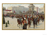 Jubilee Procession for Queen Victoria in London