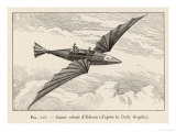 Thomas Alva Edison's Flying Canoe the Smaller of His Two Projected Flying Machines