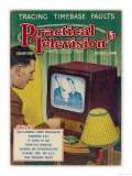 Adjusting an Early Television Set