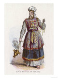 Jewish High Priest in His Ceremonial Garb