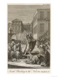 Jonah Preaches to the People of Nineveh Who Take It in Good Part