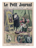 Leonardo Da Vinci Italian Artist Shows His Famous Mona Lisa Painting to Francois I