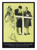 Wills's Gold Flake in the Paddock, The Man's Cigarette That Women Like